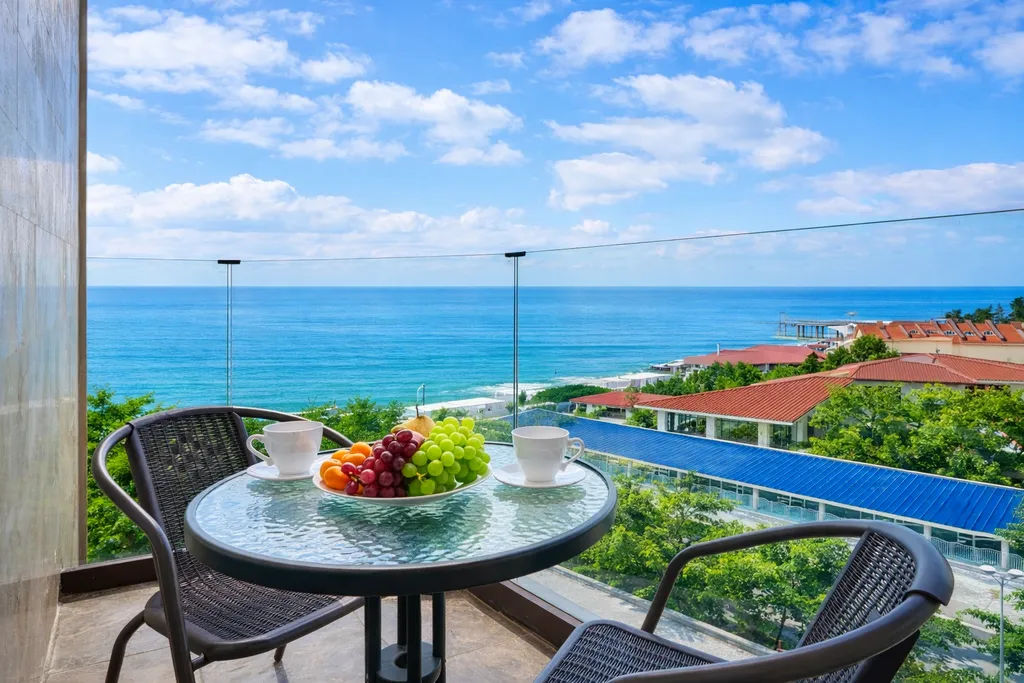 Квартира Квартира Премиум с видом на море и балконом — Лазаревское