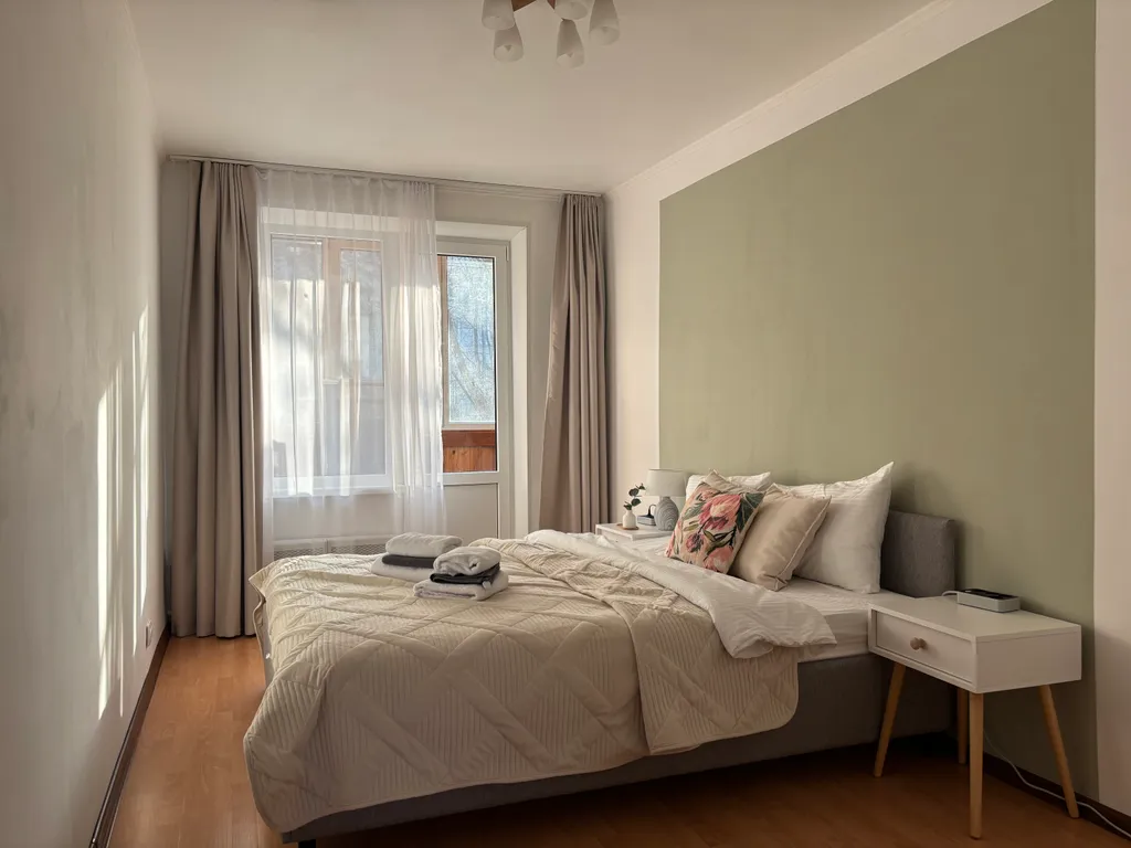 Квартира 3-комнатная квартира для 6 гостей с бесплатной парковкой в 15 минутах от центра — Москва