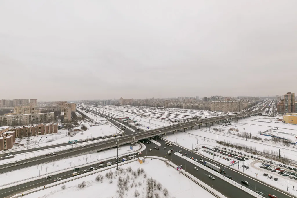Квартира Квартира Просторная евродвушка рядом с метро — Санкт-Петербург
