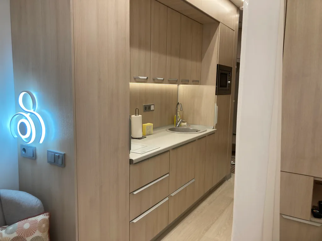 Охтапартлюкс мини с сауной и камином