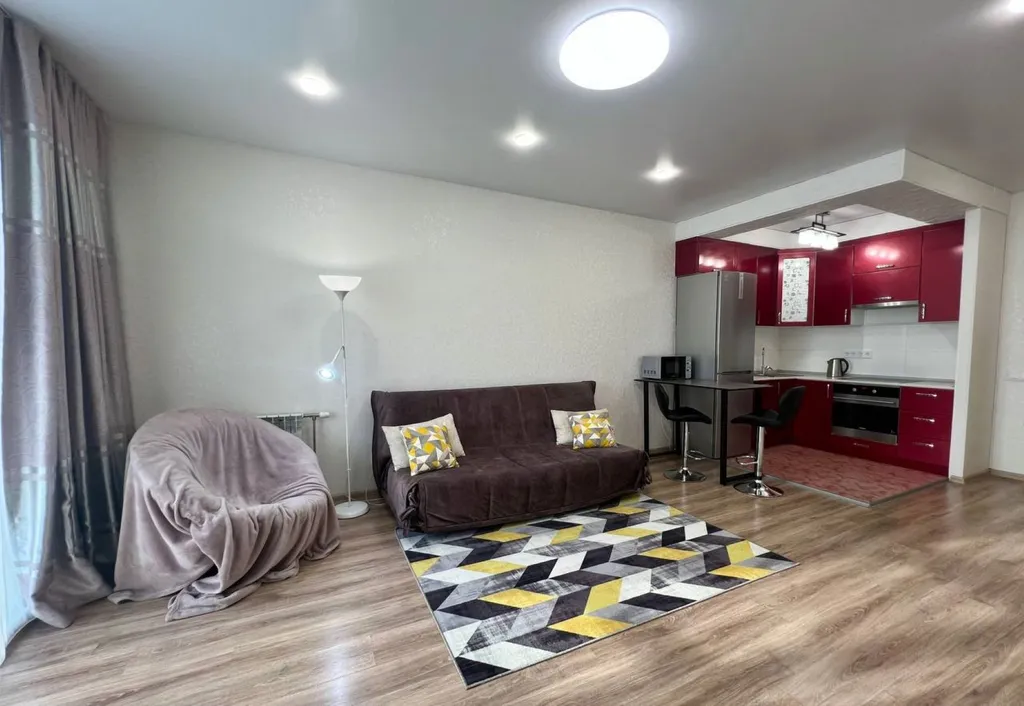 Современная квартира с шикарным видом на Амур на Броско до 4 гостей