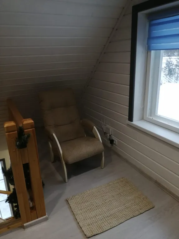 Уютный дом на берегу речки, в финском стиле