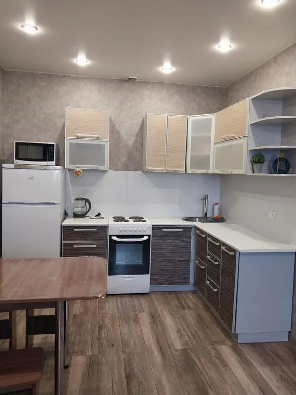 Просторная квартира в центре города, с видом на город