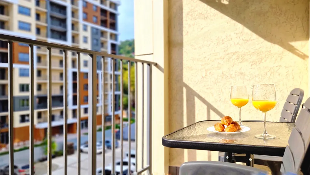 Новая двухкомнатная квартира у моря