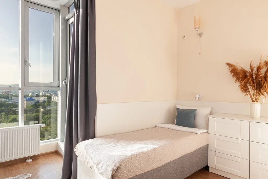 Апартаменты с 3-мя спальнями с видом на море