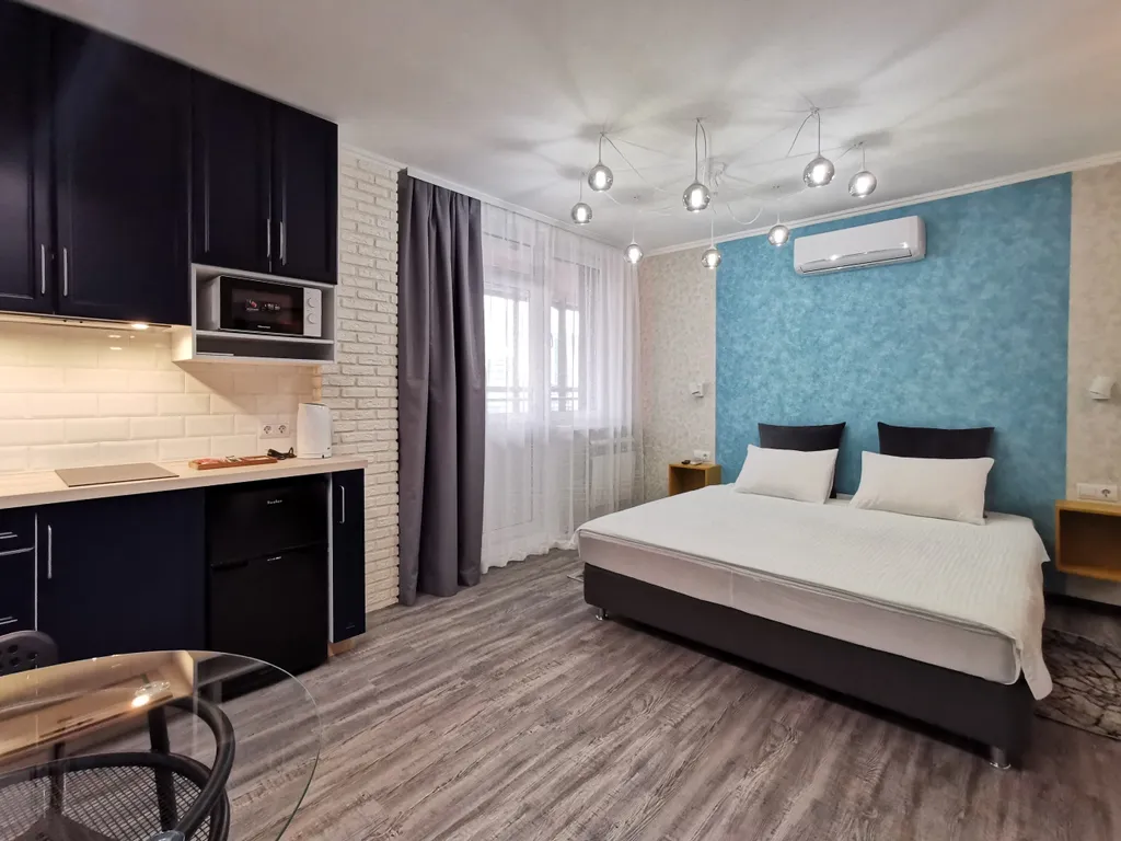 Квартира с джакузи и отличным видом на Планету