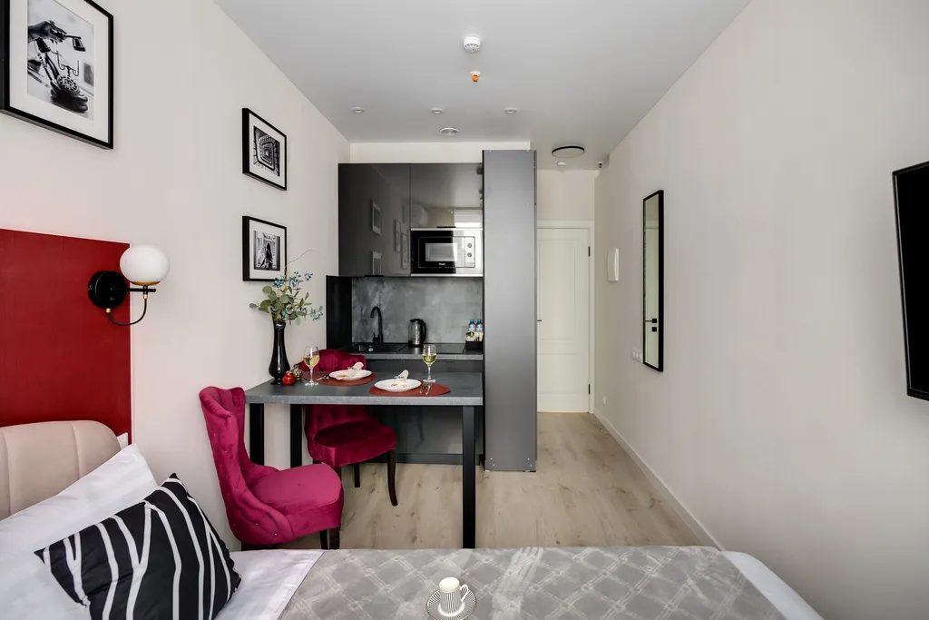 Квартира Квартира Стильная студия на ботаническом саду Bordo — Москва