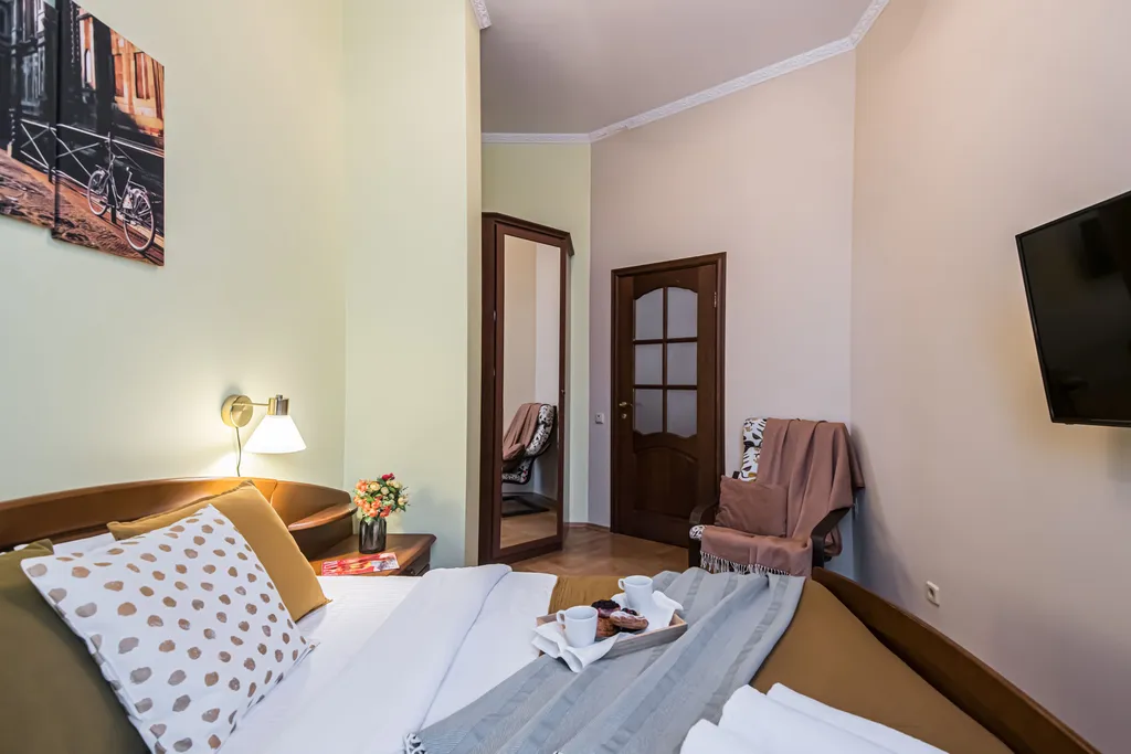 Квартира Квартира Стильная четверка с видом на МИД — Москва