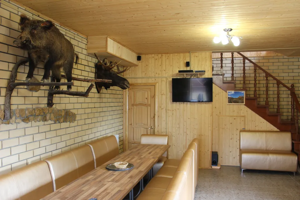 Дом охотника c камином и беседкой. Рыбалка. Мотопрокат. Корпоративы.