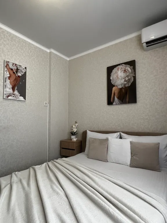 Стильная новая студия с повышенным комфортом и белоснежным бельем