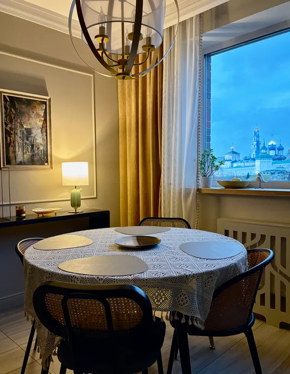 Апартаменты с панорамным видом на Троице-Сергиеву Лавру и город