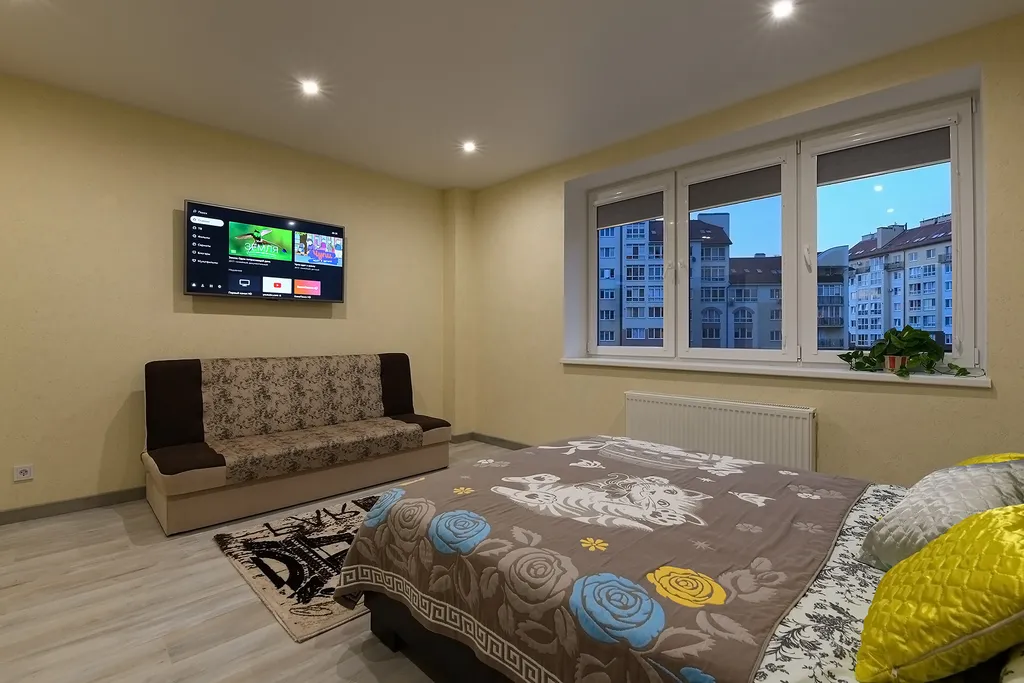 Квартира Квартира с 2 туалетами, кондиционером и хорошими отзывами — Зеленоградск