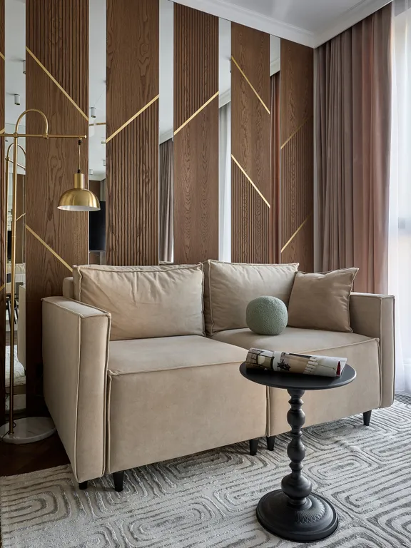 Квартира Квартира Дизайнерская студия jade на садовом кольце у метро павелецкая — Москва