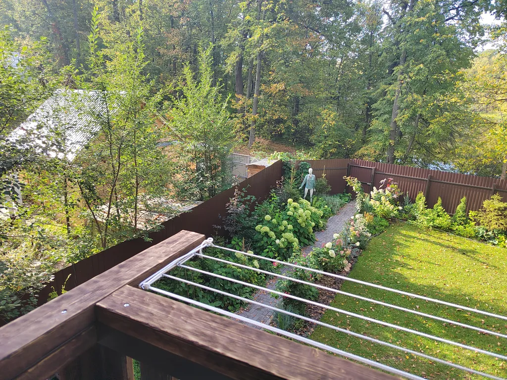 Дом в лесу у залива