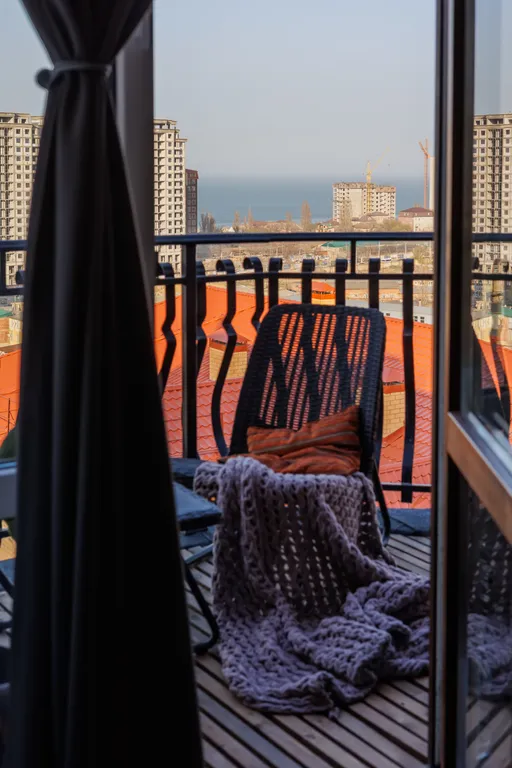 Апартаменты с видом на море и горы