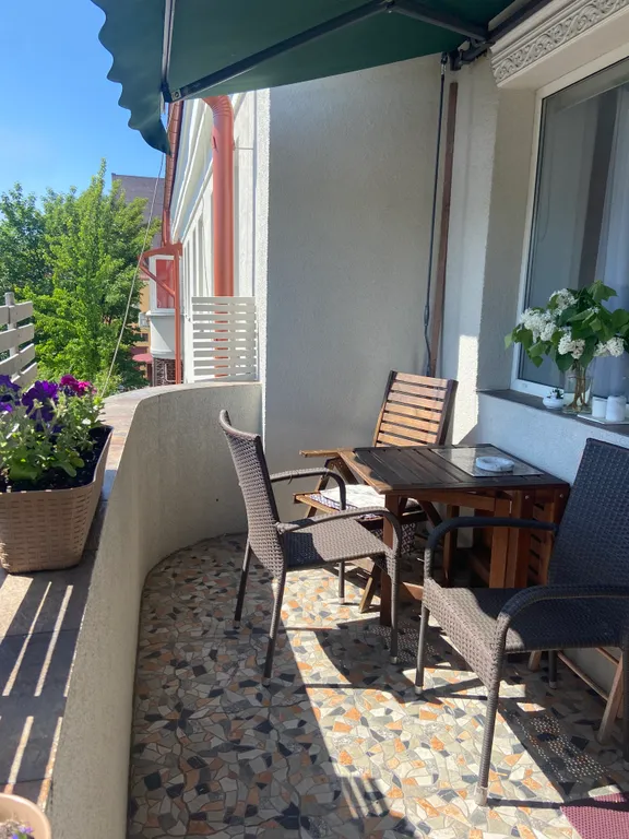 Квартира Квартира Апартамент White cat с террасой и грилем — Калининград