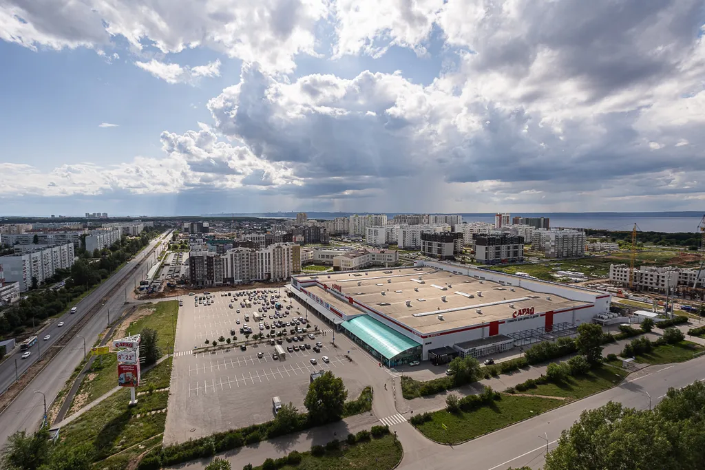 Уютная квартира с видом на Волгу