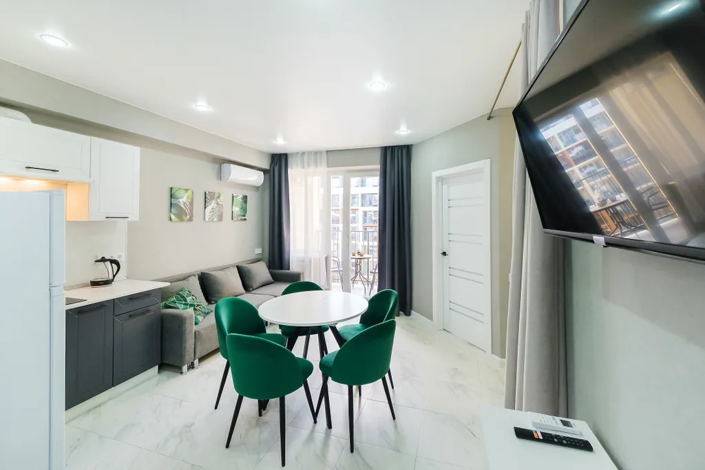 Евродвушка, балкон, вид на море