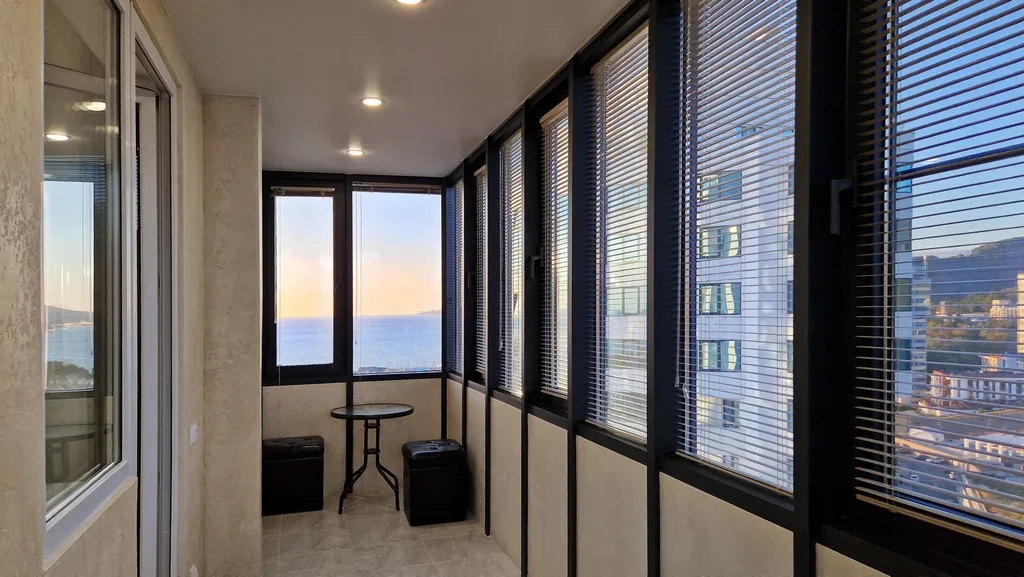 Квартира Двухкомнатная квартира у моря с бассейном — Адлер