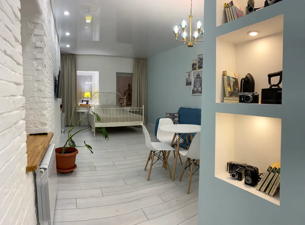 Апартамент с уютным двориком