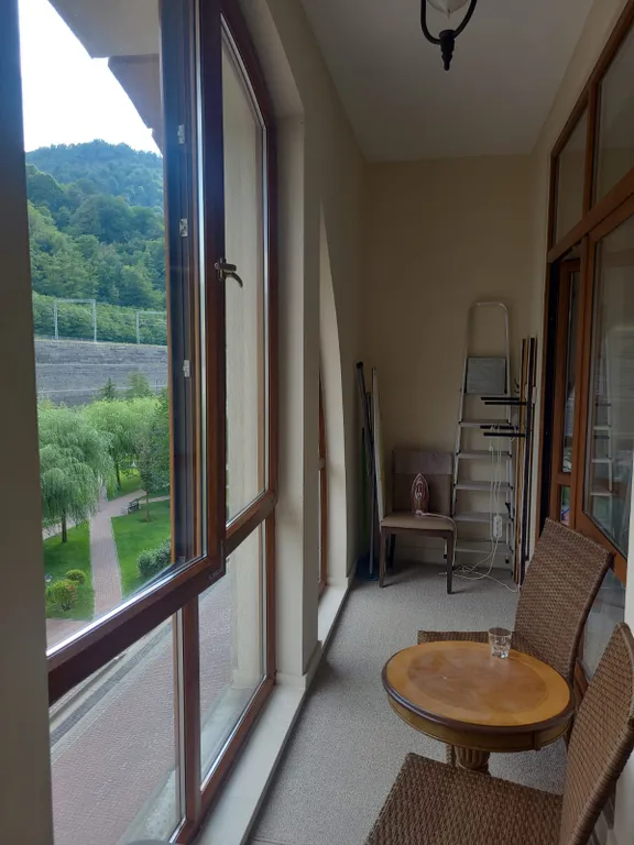 Уютная квартира с двумя спальнями с видом на горы в Эсто-Садок