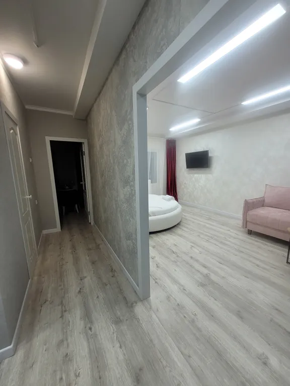 Уютная квартира с круглой кроватью