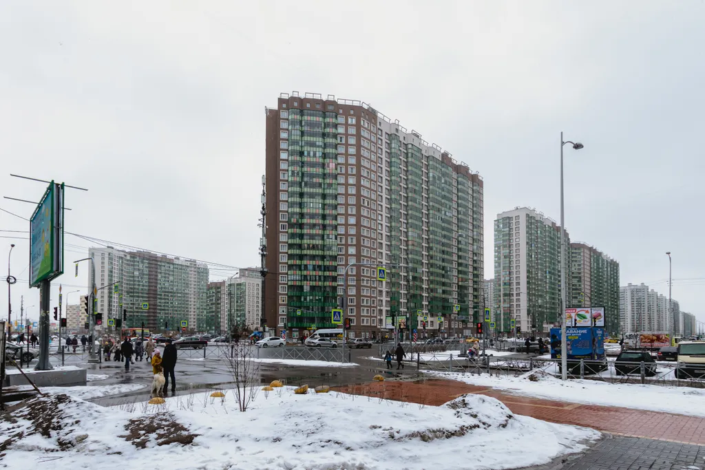 Просторная студия в шаговой доступности от метро Девяткино