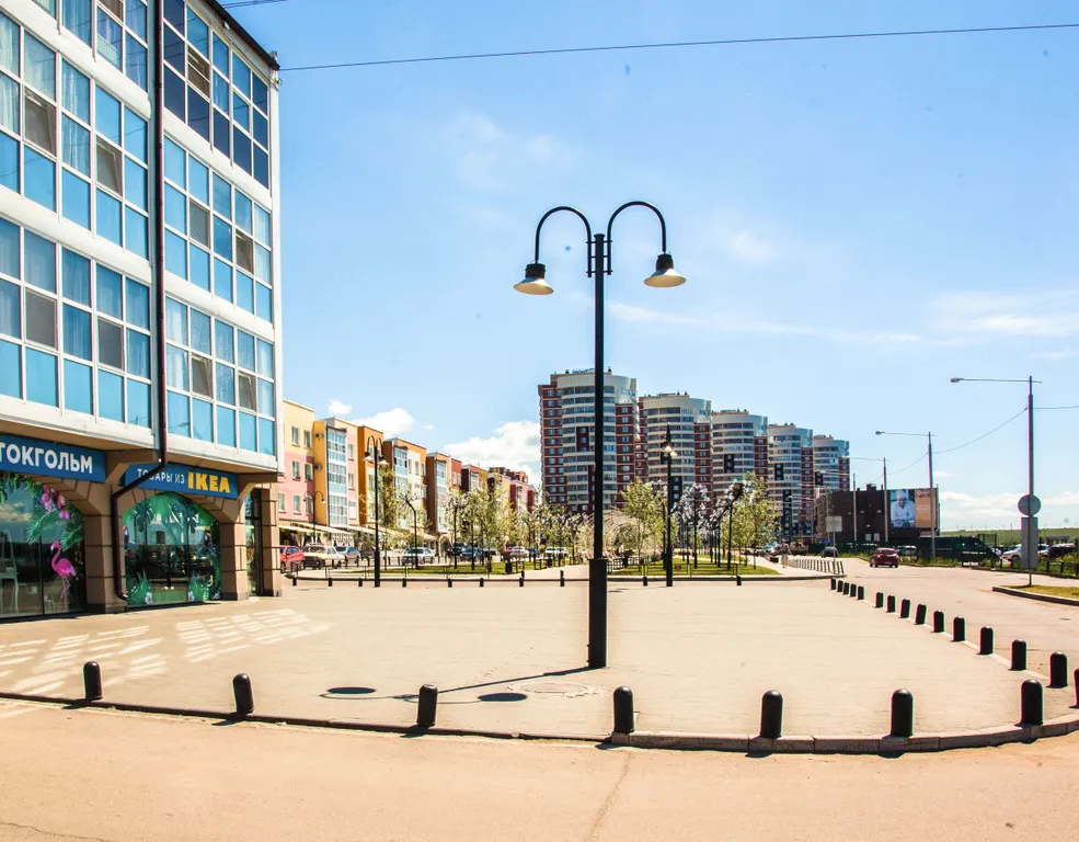 Студия на берегу Ангары с видом на набережную