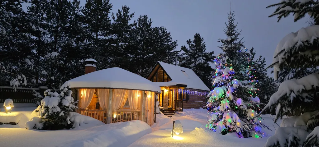 Деревенский домик в пригороде Костромы