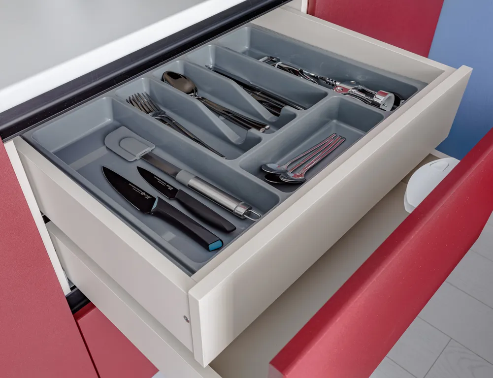 White and blue apart