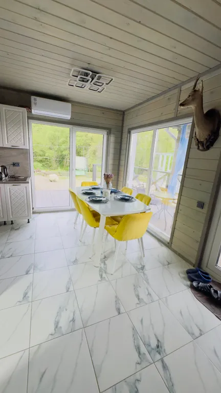 Дом 60m2 — чан на дровах, кухня, Wi-Fi