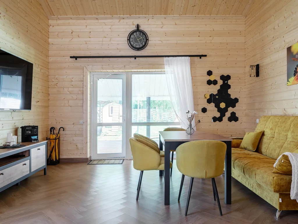 Коттедж Эко-дом Пчёлка в живописном лесу — Минино (Раменский м/о)