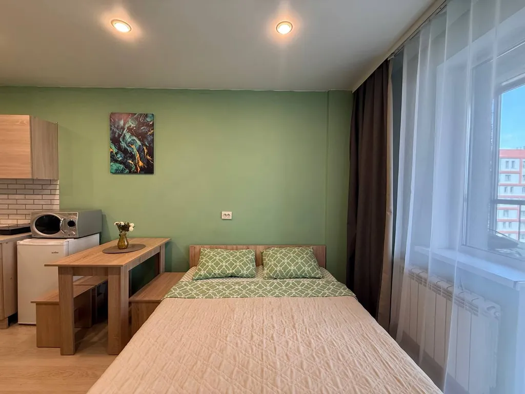 Квартира Квартира Новая студия рядом с аквапарком — Новосибирск