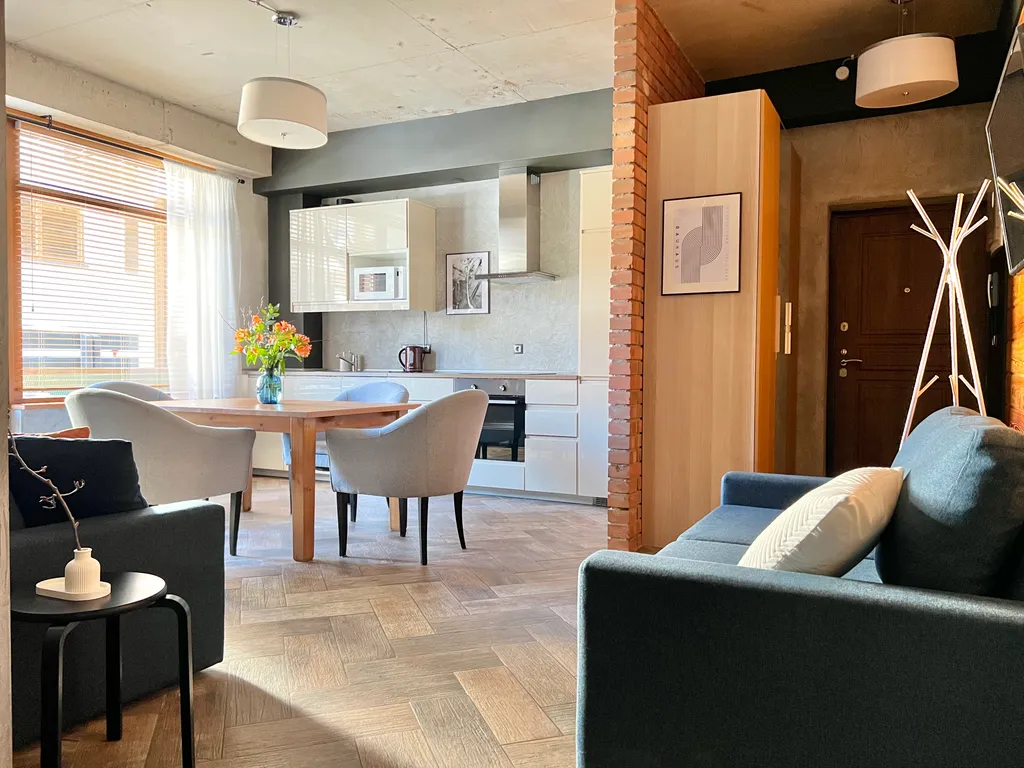 Большая уютная квартира в центре Красной Поляны