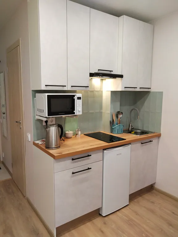 Квартира Квартира Уютная студия на Дубровской — Санкт-Петербург