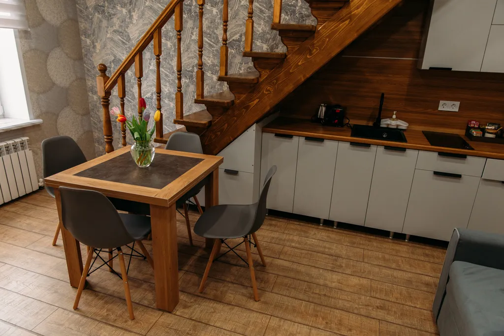 Апартаменты двухуровневые однокомнатные с кухней (апарт 4)