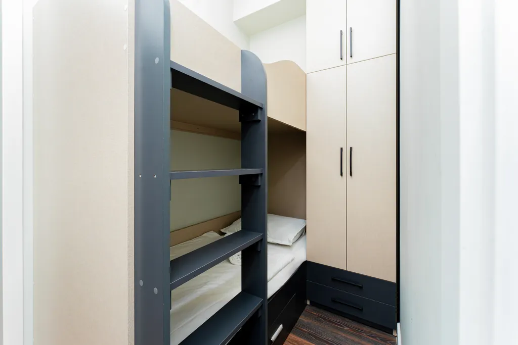 Квартира с 1 спальней и балконом в центре города