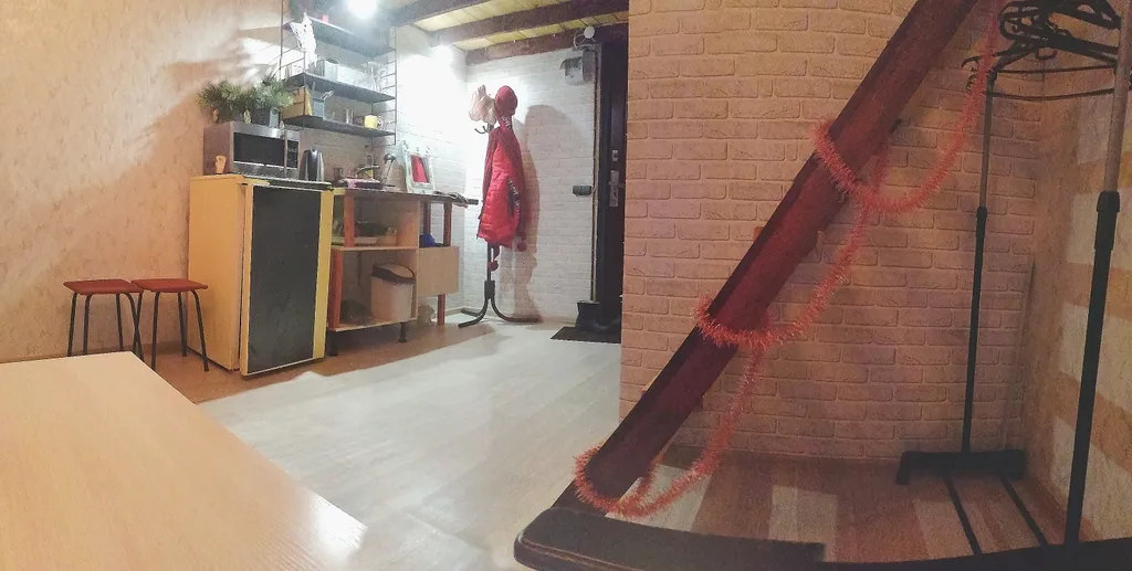 Домик на дереве уютная студия лофт в центре удобное расположение