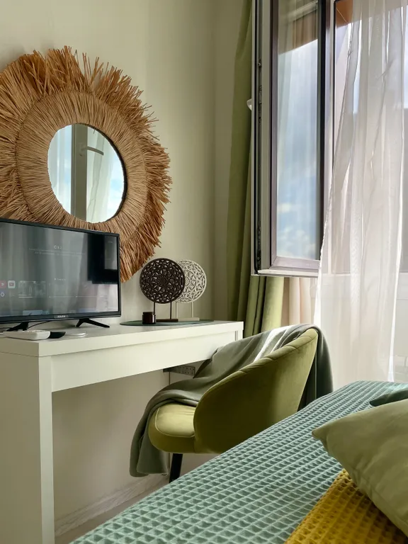 Студия для пары с видом на закат вблизи Сколково