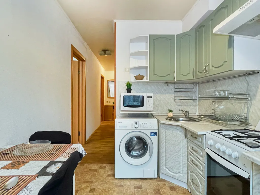 Просторная квартира с раздельными комнатами для 1-6 гостей