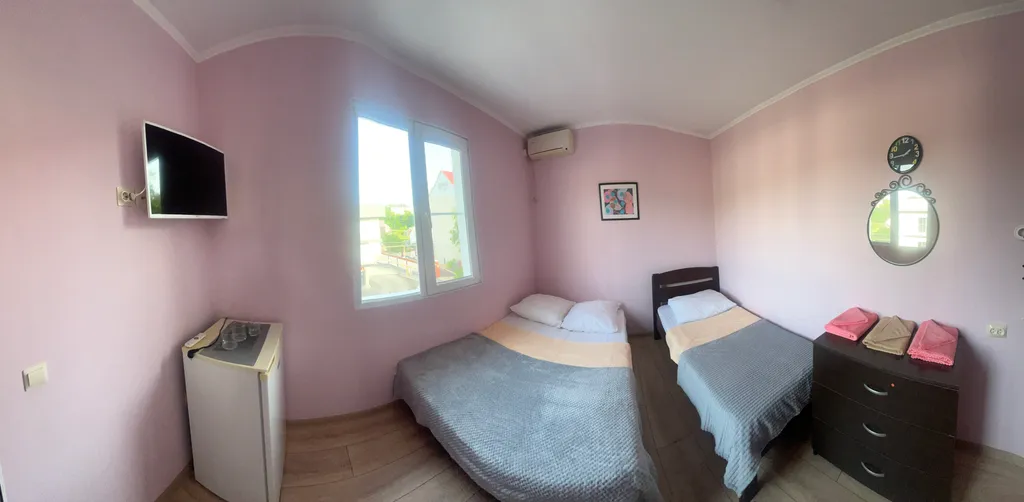 3-х местный уютный номер в 2х минутах от моря