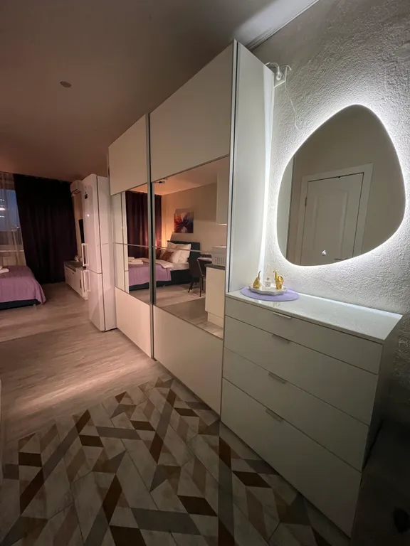 Новая уютная студия с балконом рядом с аэропортом Шереметьево