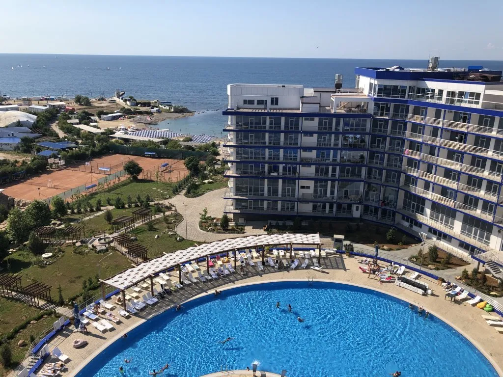 Квартира Квартира Апартамент с видом на море Акваделюкс — Севастополь