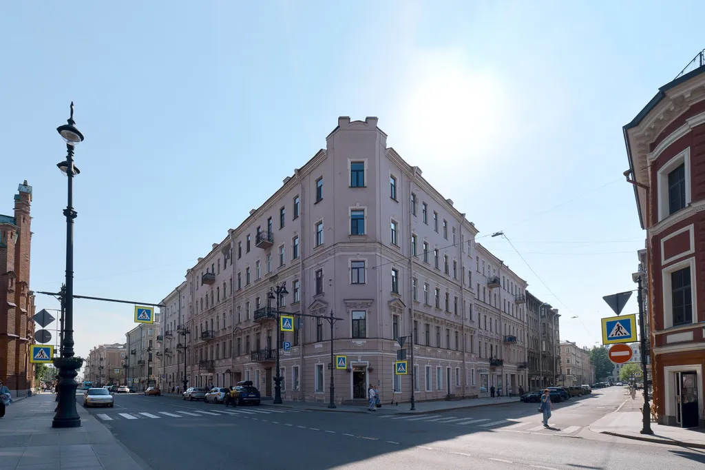 Квартира Квартира Студия рядом с Московским вокзалом — Санкт-Петербург