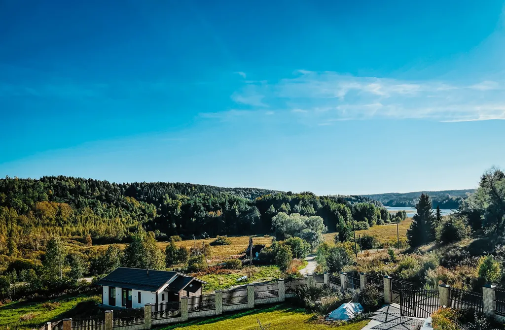 Уютный дом на берегу Ладожского озера