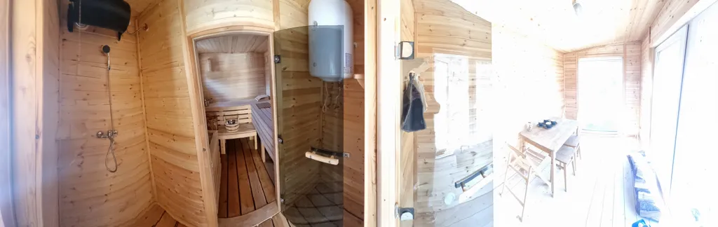 Живописный уголок в лесу вдали от городской суеты