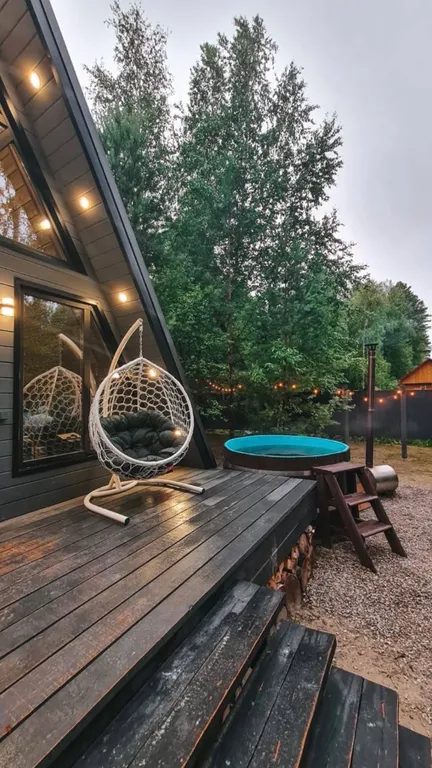 Зеленый домик на 6 человек