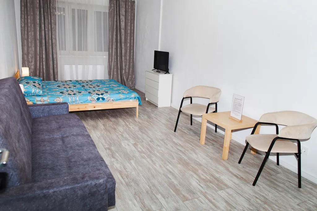 Апартаменты с панорамным видом на Фабричной, пешком 4 мин от платформы