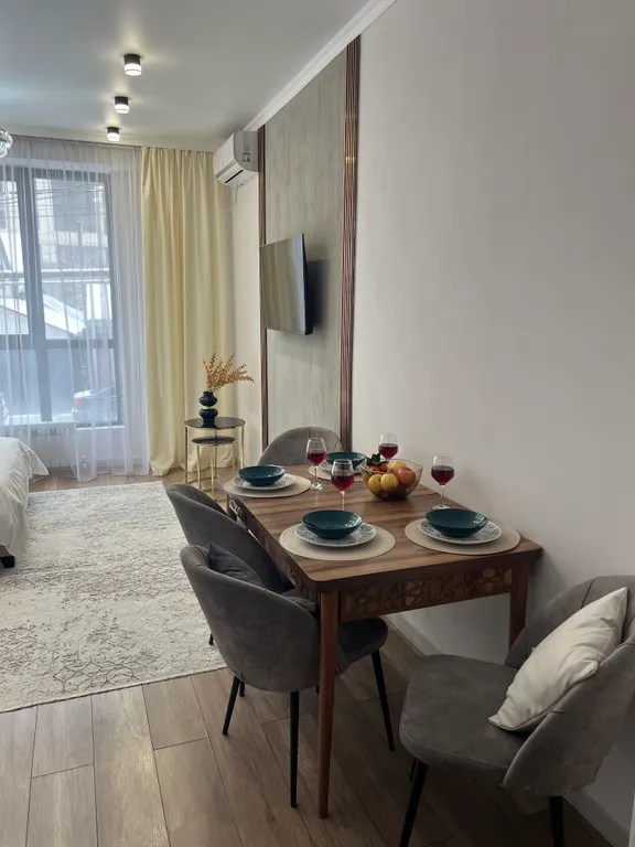 Квартира 2-ком квартира Bayhouse в ЖК 4Seasons для 6 гостей — Алматы