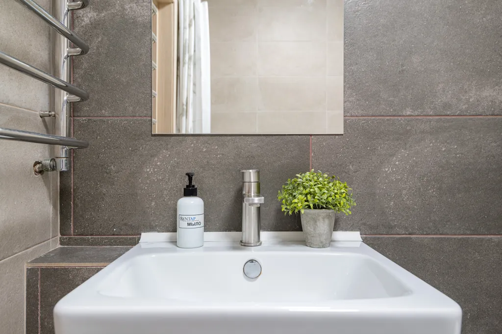 В центре в современном доме с гостиничным сервисом бесконтактно